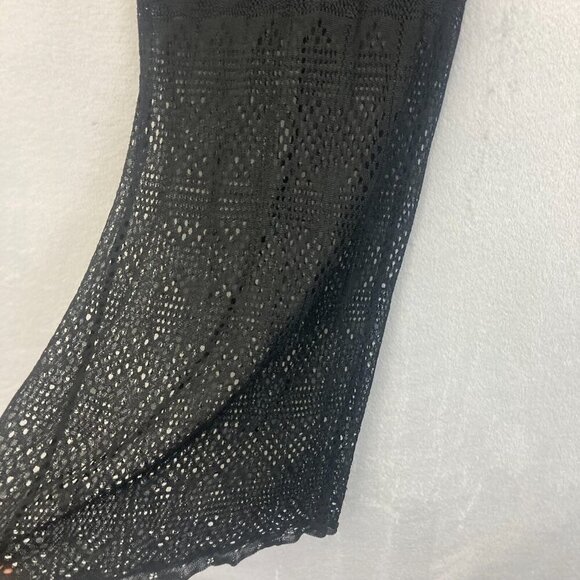 NWT ETRE Black Lace Maxi Sheath Skirt Women's Medium M Feminine Whimsigoth NEW - Picture 10 of 12